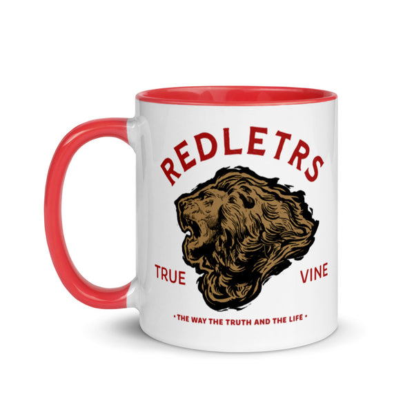 Redletrs Gold Lion Mug